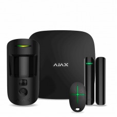 Ajax StarterKit Cam HDR (8EU) UA black комплект охоронної сигналізації 