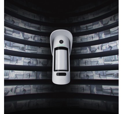 Ajax MotionCam Outdoor (8EU) ASP white датчик движения с камерой Ajax MotionCam Outdoor (8EU) ASP white датчик движения с камерой