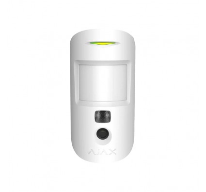 Ajax MotionCam HDR (8EU) ASP white датчик движения с камерой