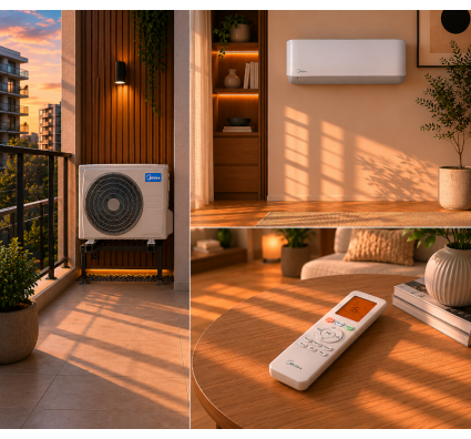 Кондиціонер MIDEA Aurora DC Inverter MSAB-09HRFN8-I/MSAB-09HRFN8-O Inverter