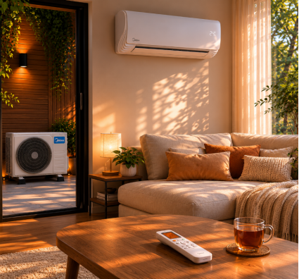 Кондиціонер MIDEA Breezeless DC Inverter FA-09N8D6-I/FA-09N8D6-O Inverter
