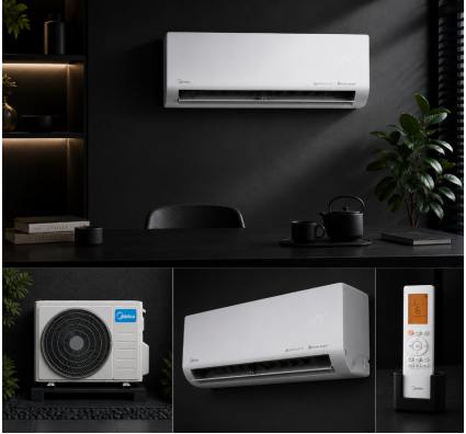Кондиціонер MIDEA ERP DC Inverter Eazy MSEZ-12HRFN8-I/MSEZ-12HRFN8-O Inverter
