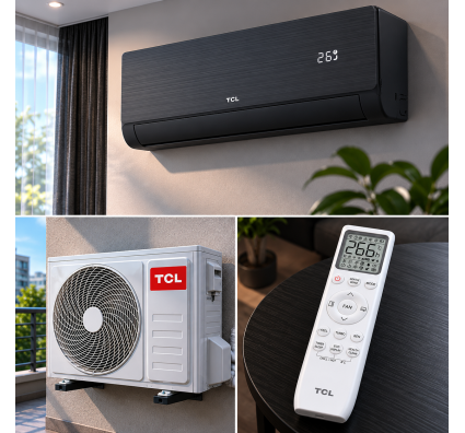 Кондиціонер TCL TAC-09CHSD/ZG41IHB Black Heat Pump Inverter R32 WI-FI