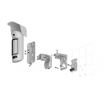 Ajax CurtainCam Outdoor HighMount (PhOD) Jeweller (8EU) ASP датчик движения