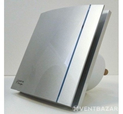 Побутовий вентилятор для ванної кімнати Soler&amp;Palau SILENT-200 CRZ SILVER DESIGN - 3C