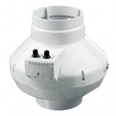 Круглий канальний вентилятор Вентс ВК 200 (бурий короб)