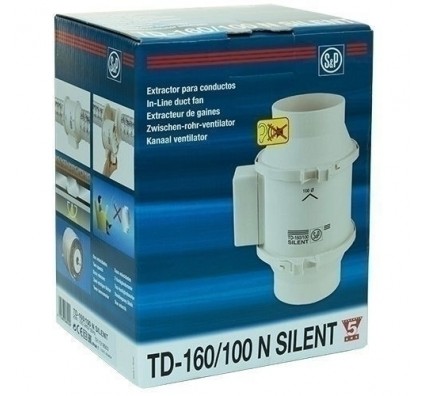 Кругло-канальный вентилятор Soler&Palau ТD-160/100 N SILENT