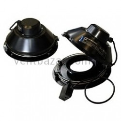 Systemair TFSR 200 Roof fan Black