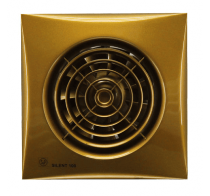Побутовий вентилятор для ванної кімнати Soler&amp;Palau SILENT-200 CZ GOLD (230V 50)