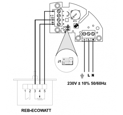 Регулятор швидкості вентилятора Soler&Palau REB-ECOWATT