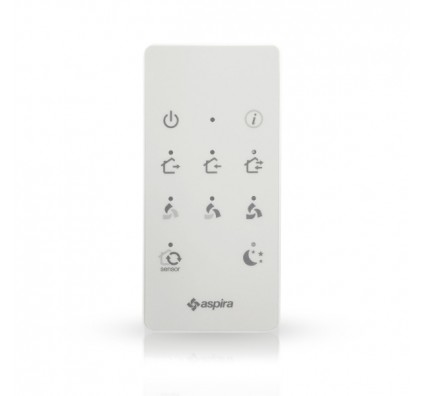 Побутовий рекуператор Aspira ECOCOMFORT 160 RF (boost 68 м³/год)