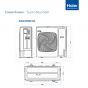 Тепловой насос Haier Super Aqua AU0112FYCRA(HW)