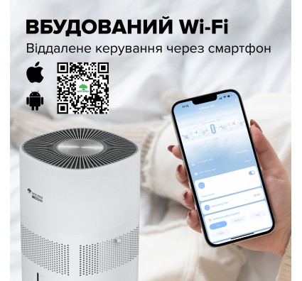 Зволожувач із функцією очищення повітря MYCOND H:BLOOM 650