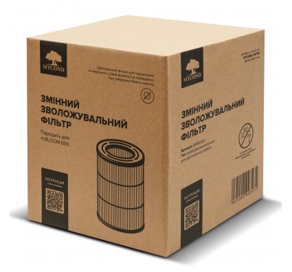 Испарительный фильтр BF650-EV для увлажнителя Mycond H:BLOOM 650 Испарительный фильтр BF650-EV для увлажнителя Mycond H:BLOOM 650