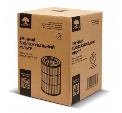 Испарительный фильтр HF400-EV для увлажнителя Mycond H:HAVOK HEPA 400 Испарительный фильтр HF400-EV для увлажнителя Mycond H:HAVOK HEPA 400