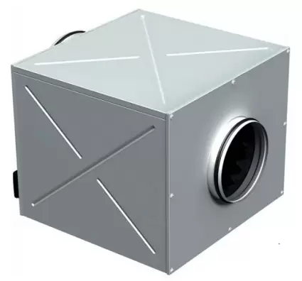 Шумоізольований вентилятор Вентс КСД 315/250*2 С-4Е