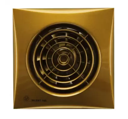 Побутовий вентилятор для ванної кімнати Soler&Palau SILENT-100 CZ GOLD (230V 50)