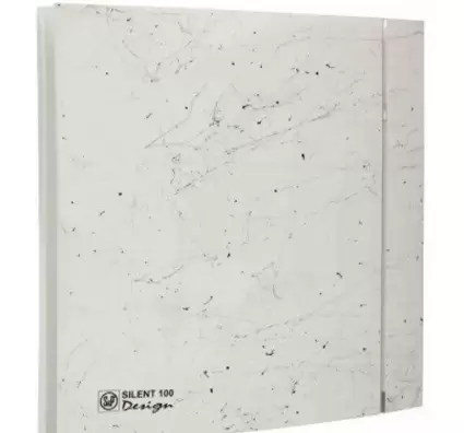 Побутовий вентилятор для ванної кімнати Soler&Palau SILENT-200 CZ MARBLE WHITE DESIGN - 4C