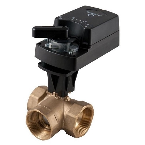 Трехходовой кран с электроприводом Lufberg BV-3-32-25/DA08N24PI на ...